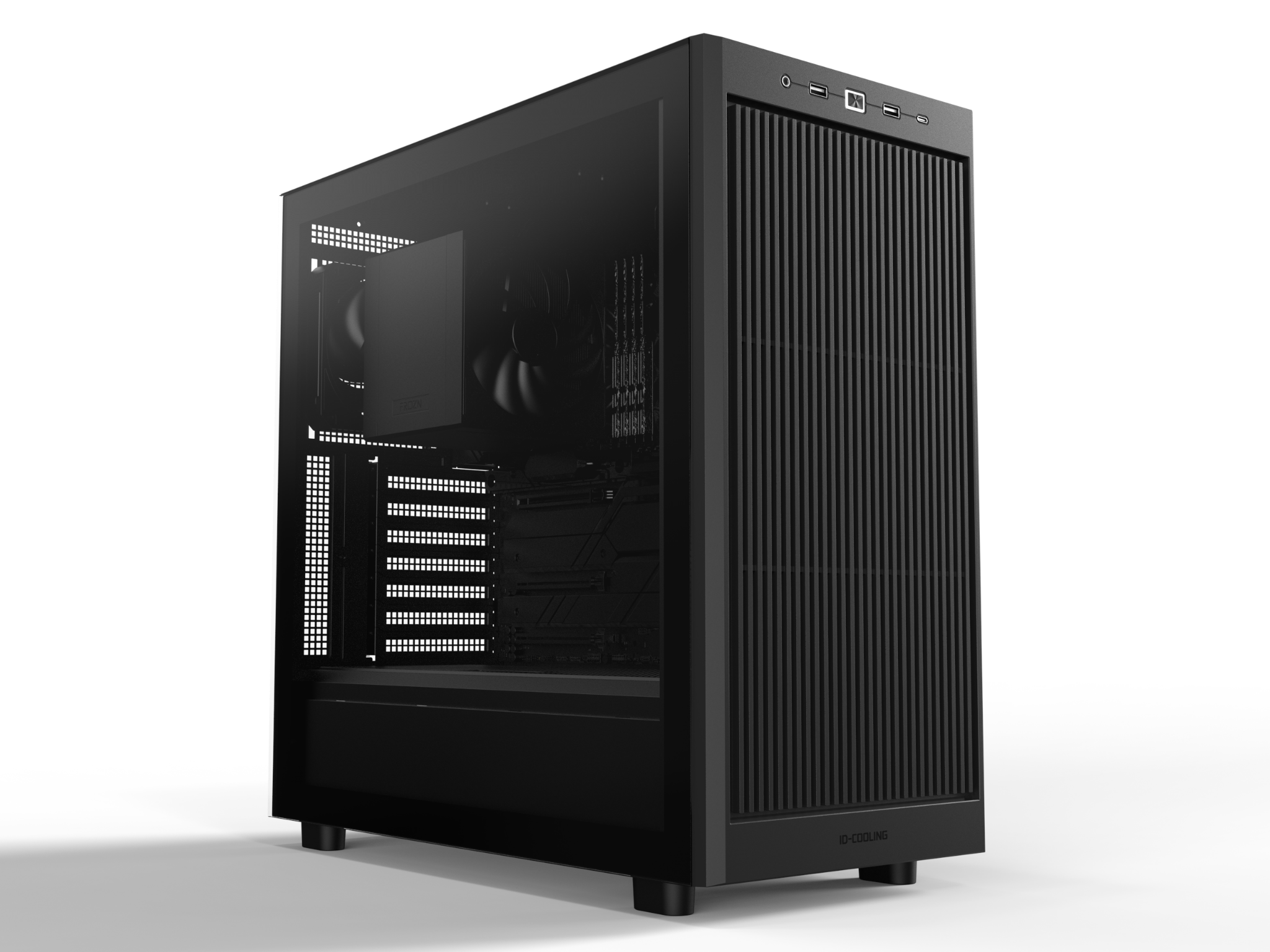ID-COOLING tower case test platform